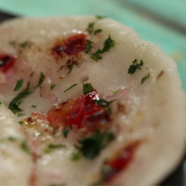 Uthappam with Butter