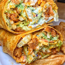 Fried Chicken Wrap