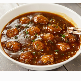 Veg Manchurian Soup