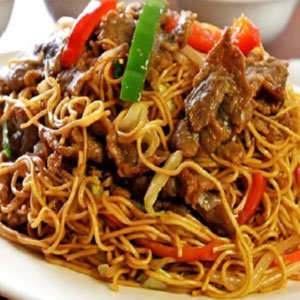 Mutton Hakka Chowmein