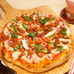 Chicken Tawa Pizza