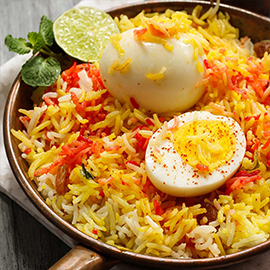 Egg Special Biryani