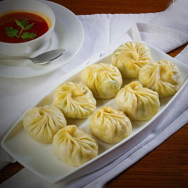 Chicken Momo Steam