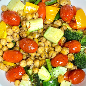 Healthy Grilled Veg Bowl