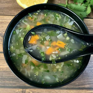 Veg Lemon Coriander Soup