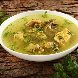 Chicken Lemon Coriander Soup