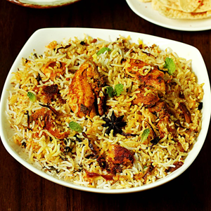 Chicken Biryani (2 pic)