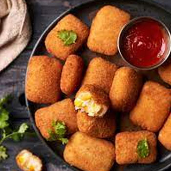 Corn and Cheese Nuggets